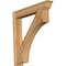Ekena Millwork Westlake Traditional Rough Sawn Outlooker, Western Red Cedar, 8"W x 46"D x 46"H OUT08X46X46WTL01RWR - alternate 1